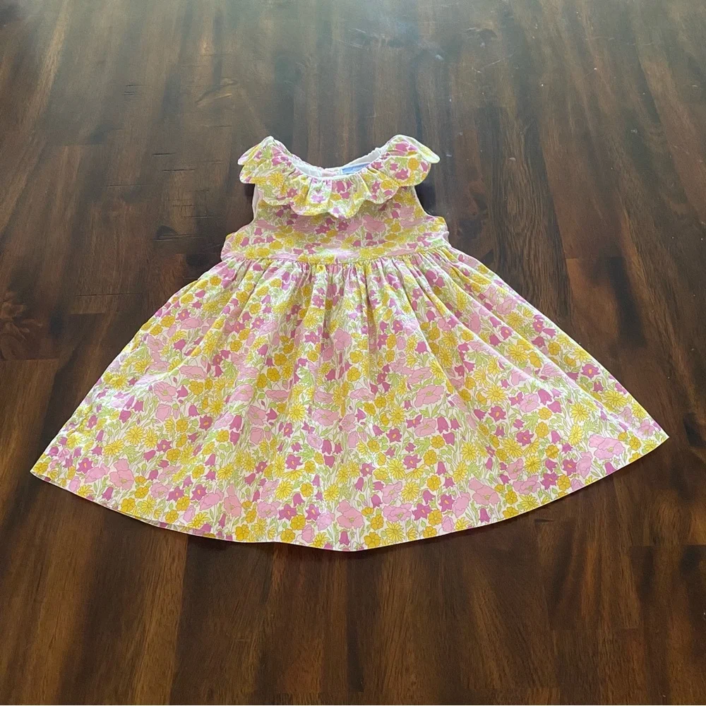 Jacadi Liberty Fabric Floral Kids Dress